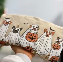 Load image into Gallery viewer, Halloween Dogs Ghost T-shirt, Unisex & Printed
