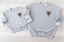 Load image into Gallery viewer, Custom EMBROIDERED Pet Sweatshirt for Kids