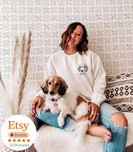 Load image into Gallery viewer, Custom Pet Portrait Sweatshirt (Printed, UNISEX)