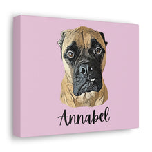 Load image into Gallery viewer, Custom Pet Portrait, Canvas