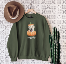 Load image into Gallery viewer, Custom Pet PUMPKIN Sweatshirt, Unisex
