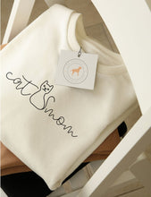 Load image into Gallery viewer, Cat Mom Sweatshirt