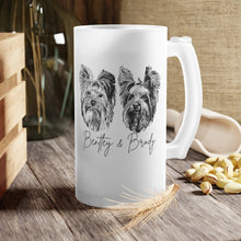 Load image into Gallery viewer, Custom Pet Beer Mug- Frosted