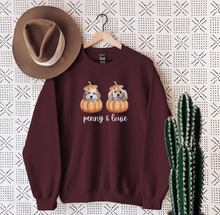 Load image into Gallery viewer, Custom Pet PUMPKIN Sweatshirt, Unisex