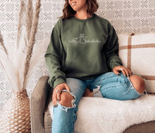 Load image into Gallery viewer, Cat Mom Sweatshirt