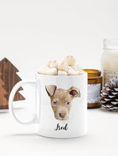 Load image into Gallery viewer, Custom Pet Portrait Coffee Mug