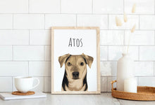 Load image into Gallery viewer, Custom Digital Dog Portrait