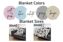 Load image into Gallery viewer, Personalized Pet Face Blanket