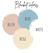 Load image into Gallery viewer, Personalized Baby Blanket with Dog Face