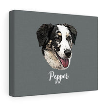 Load image into Gallery viewer, Custom Pet Portrait, Canvas