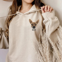 Load image into Gallery viewer, Embroidered Custom Pet Hoodie, Unisex
