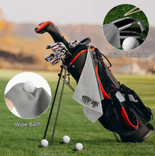 Load image into Gallery viewer, Custom Embroidered Pet Portrait Golf Towel
