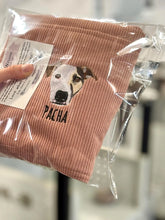 Load image into Gallery viewer, Custom Embroidered Pet Portrait Corduroy Bag
