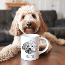 Load image into Gallery viewer, Custom Pet Mug, Black &amp; White
