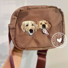 Load image into Gallery viewer, Embroidered Custom Pet Belt Bag
