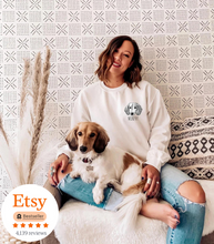 Load image into Gallery viewer, Custom Pet Portrait Sweatshirt (Printed)
