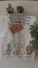 Load and play video in Gallery viewer, Plants Dogs Coffee Sweatshirt
