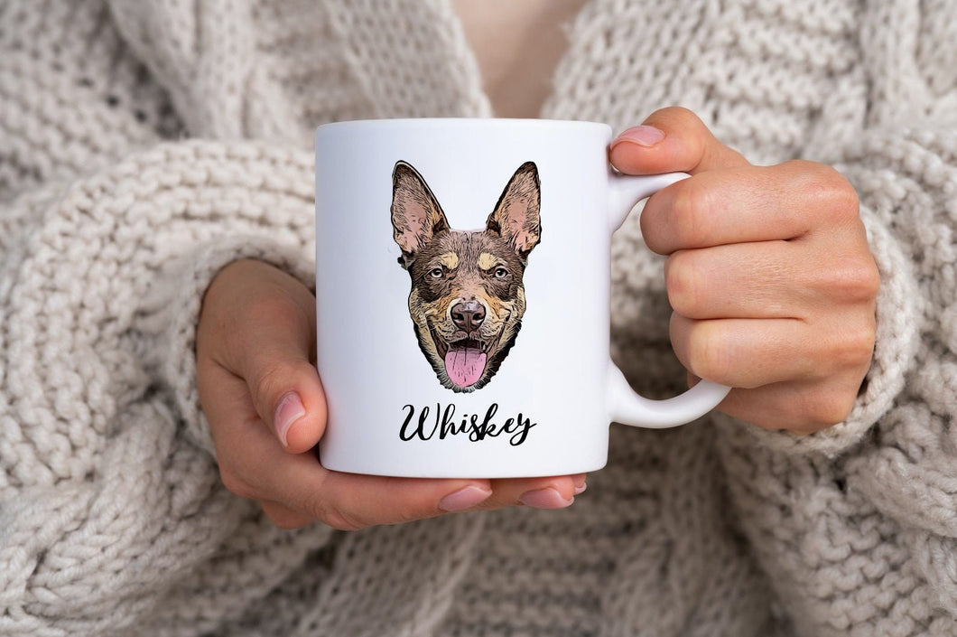 Custom Pet Portrait Coffee Mug