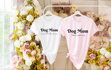 Load image into Gallery viewer, Custom Dog Mom T-shirt with Dog Names
