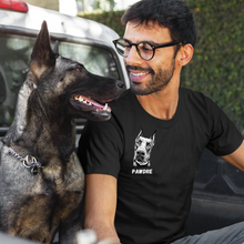 Load image into Gallery viewer, Custom Pet T-shirt for Men- B&amp;W, Father&#39;s Day Gift
