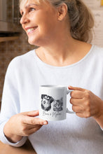 Load image into Gallery viewer, Custom Pet Mug, Black &amp; White
