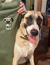 Load image into Gallery viewer, Embroidered Custom Pet Zip-Up, Unisex
