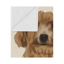 Load image into Gallery viewer, Personalized Dog Face Blanket
