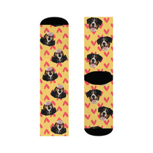Load image into Gallery viewer, Custom Dog Face Socks, Personalized Pet Socks
