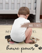 Load image into Gallery viewer, Personalized Baby Blanket with Dog Face
