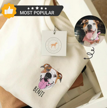 Load image into Gallery viewer, Embroidered Custom Pet Sweatshirt, UNISEX, Full Color
