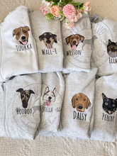 Load image into Gallery viewer, Embroidered Custom Pet Zip-Up, Unisex
