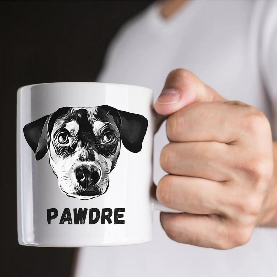 Custom Pet Mug for Dog Dad- Father's Day Gift